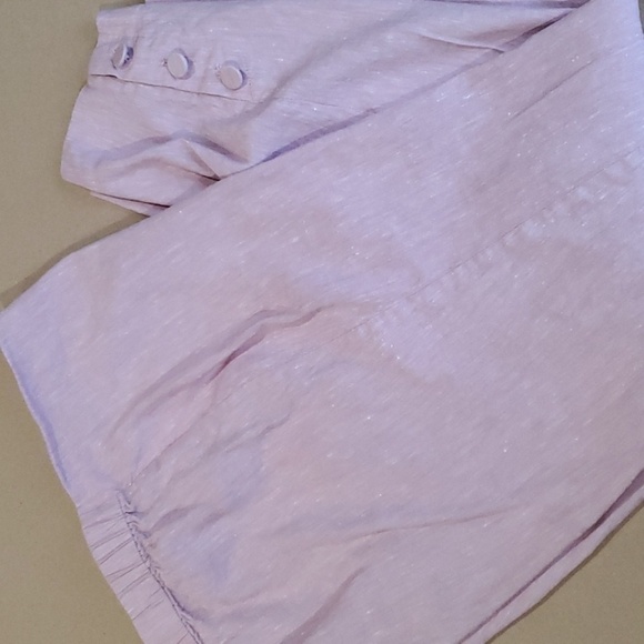 J.Jill Linen stretch  pink pants size XL Tall zipper and elastic - Picture 7 of 9